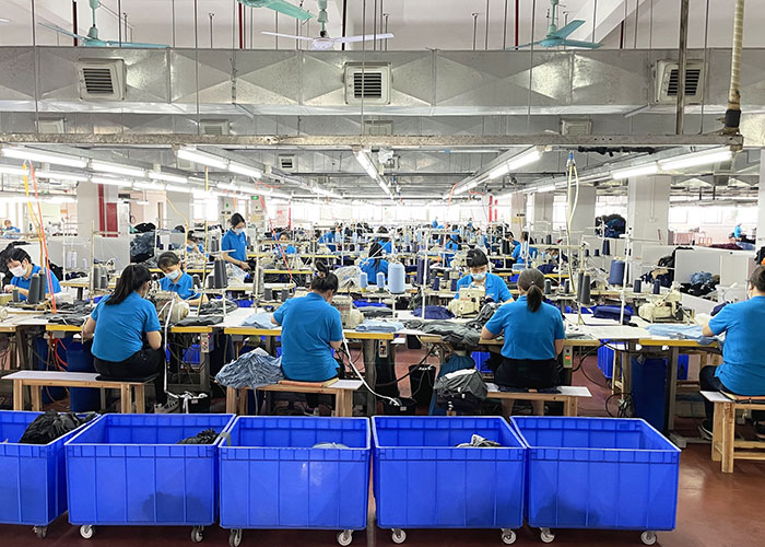 under garment factory Sino Finetex