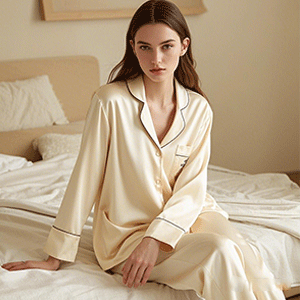 Why Is Satin Piping a Hallmark of High-End Finishing in Pajama Sets?