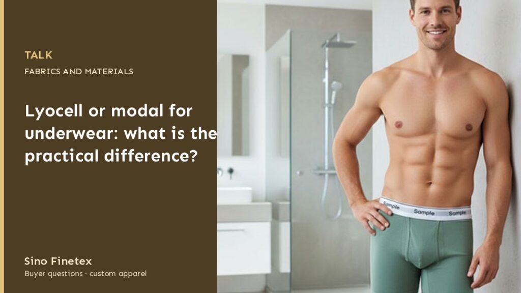 Lyocell or modal for underwear: what is the practical difference?